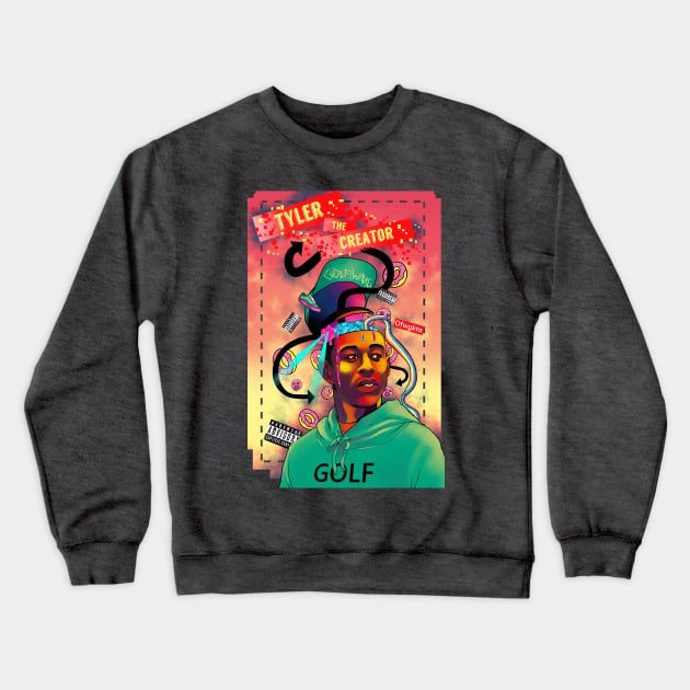 Tyler the Creator Crewneck Sweatshirt by RomyJones